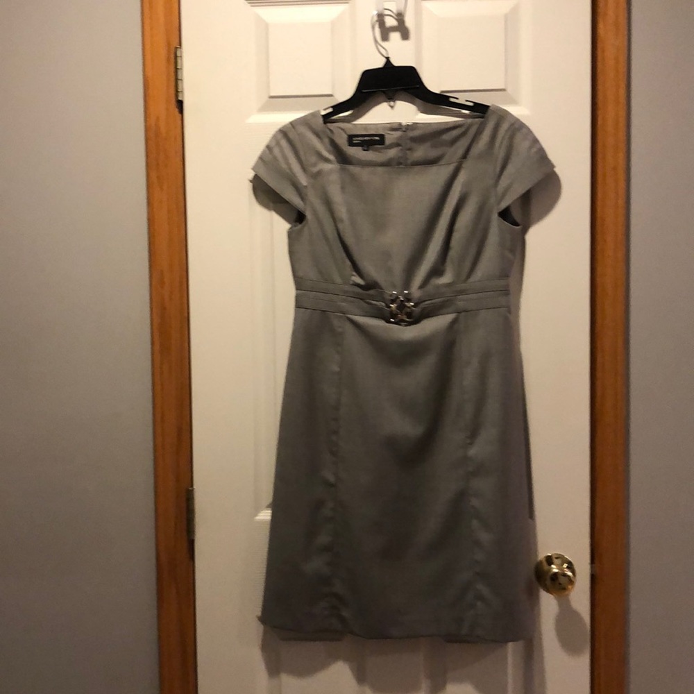 Jones New York gray dress
